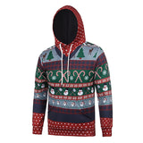 Mens Fashion Plus Size New Christmas 3D