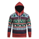 Mens Fashion Plus Size New Christmas 3D