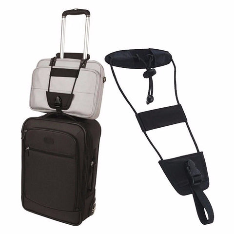 Bag Strap Storage for Travel Luggage