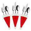 Christmas Silverware Holders - Hats