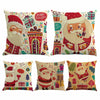 Santa Claus Pillow Cover Christmas Xmas Throw Pillow Case