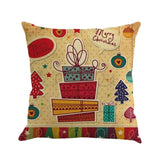 Santa Claus Pillow Cover Christmas Xmas Throw Pillow Case