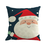Santa Claus Pillow Cover Christmas Xmas Throw Pillow Case