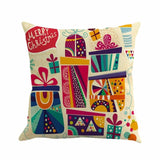 Santa Claus Pillow Cover Christmas Xmas Throw Pillow Case