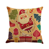 Santa Claus Pillow Cover Christmas Xmas Throw Pillow Case