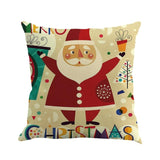 Santa Claus Pillow Cover Christmas Xmas Throw Pillow Case