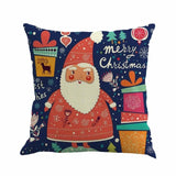 Santa Claus Pillow Cover Christmas Xmas Throw Pillow Case