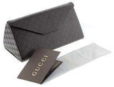 Gucci GG 1627/S D28/R6 Shiny Black/Grey Unisex Aviator Sunglasses